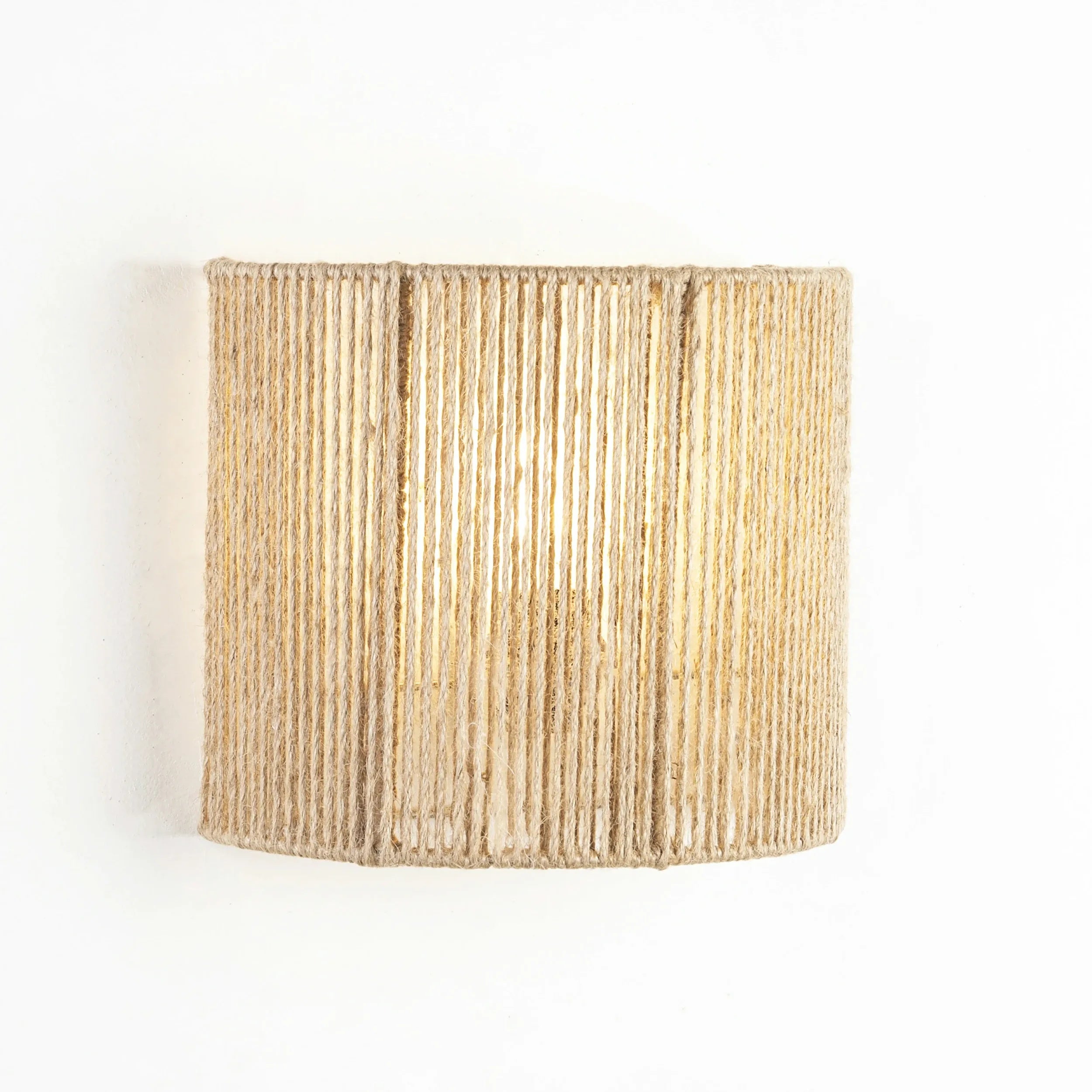 Burlap Boho Wall Lamp -VL-TBS-478448