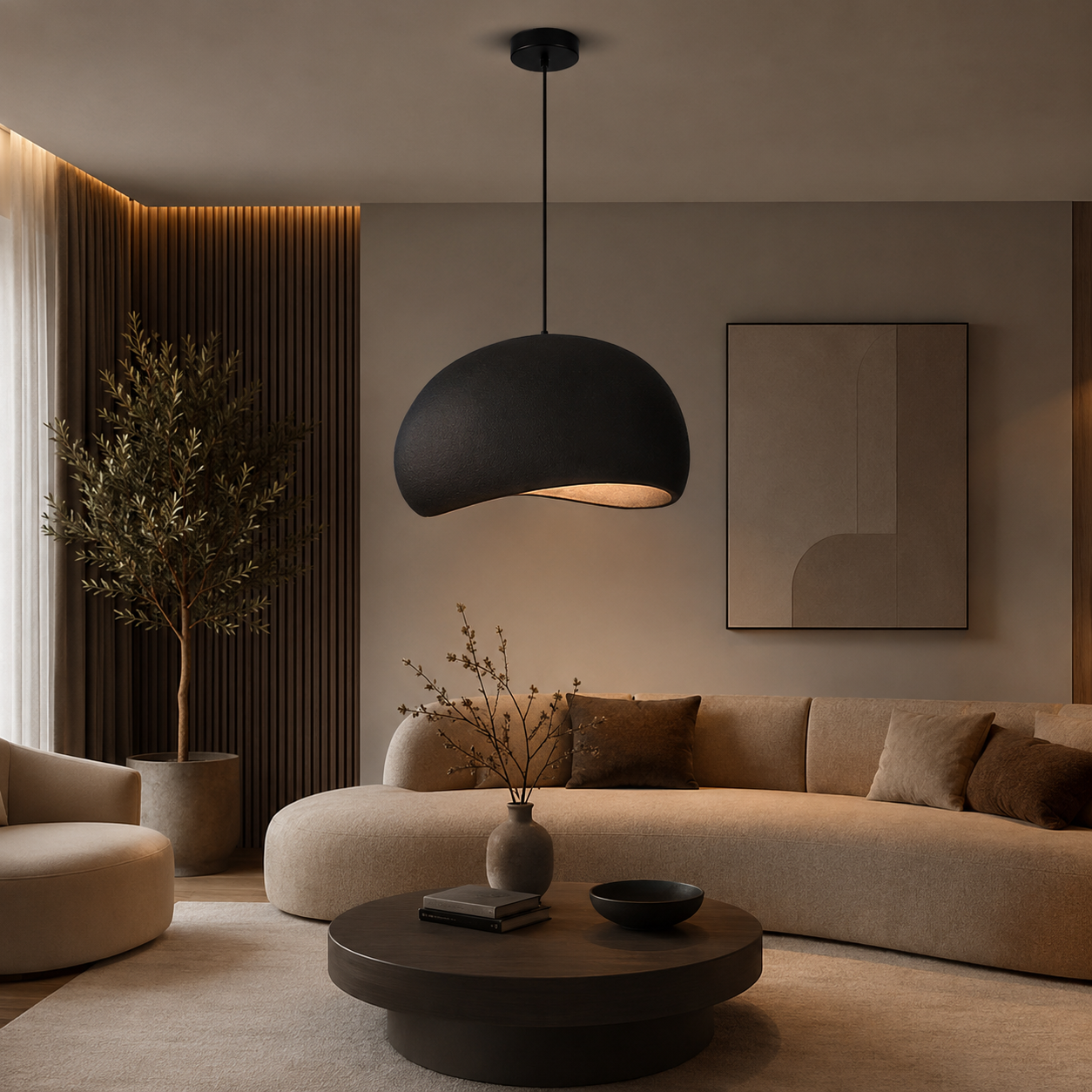 Fiberglass Ceiling Lamp -VL-TBS-312282 - Image 2