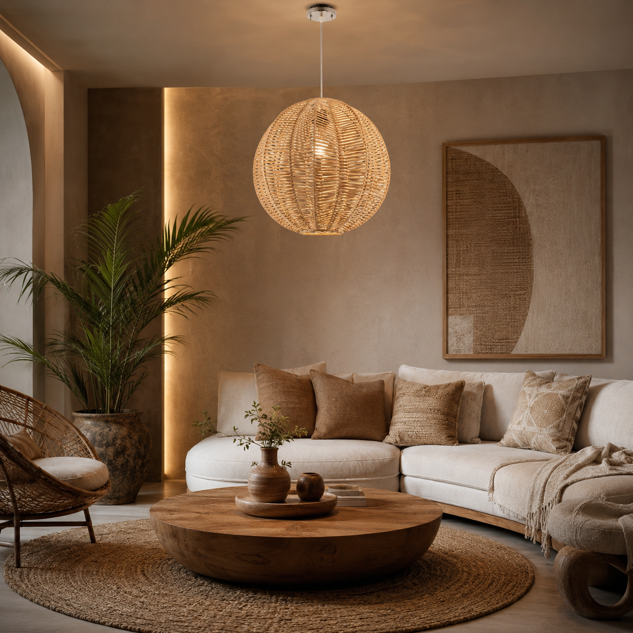 Bambo Boho Ceiling Lamp -VL-TBS-1588557 - Image 2