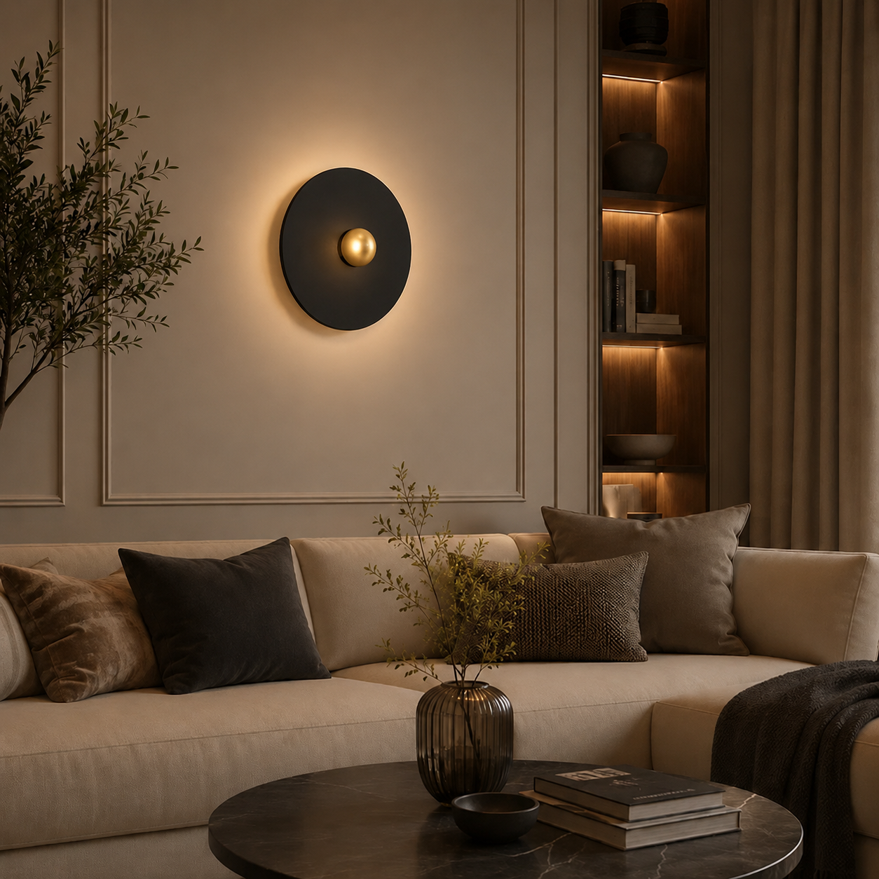 Fiberglass Wall Lamp -VL-TBS-258228 - Image 2