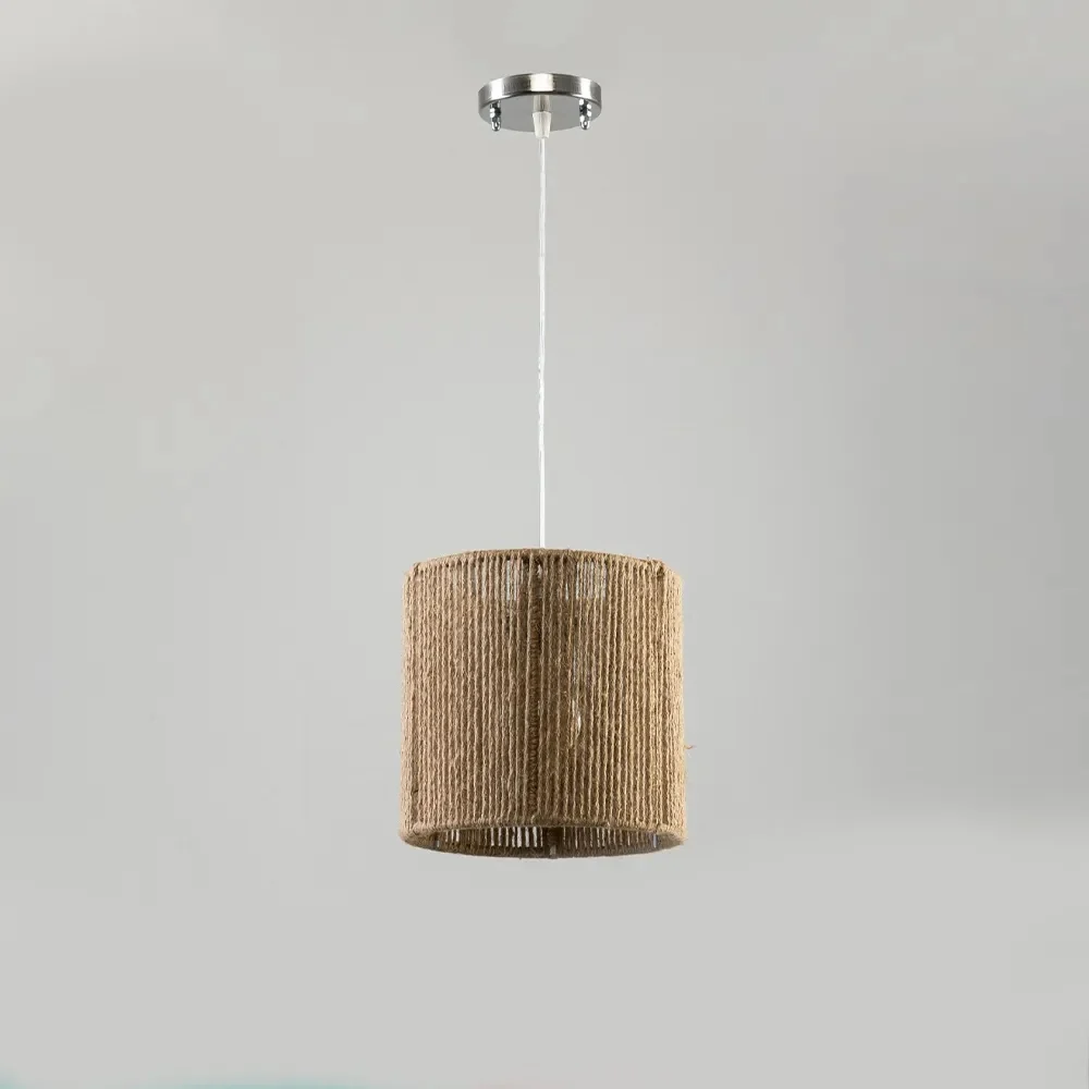 Burlap Boho Ceiling Lamp -VL-TBS-1505474