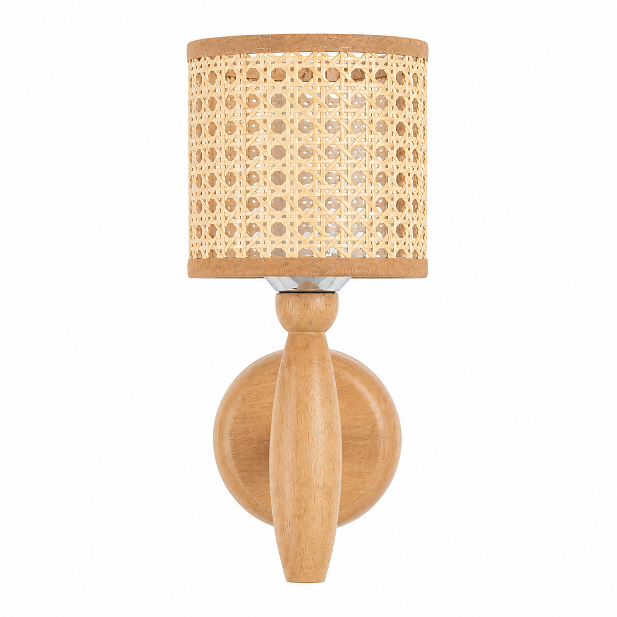 Rattan Boho Wall Lamp -VL-TBS-472442 - Image 3