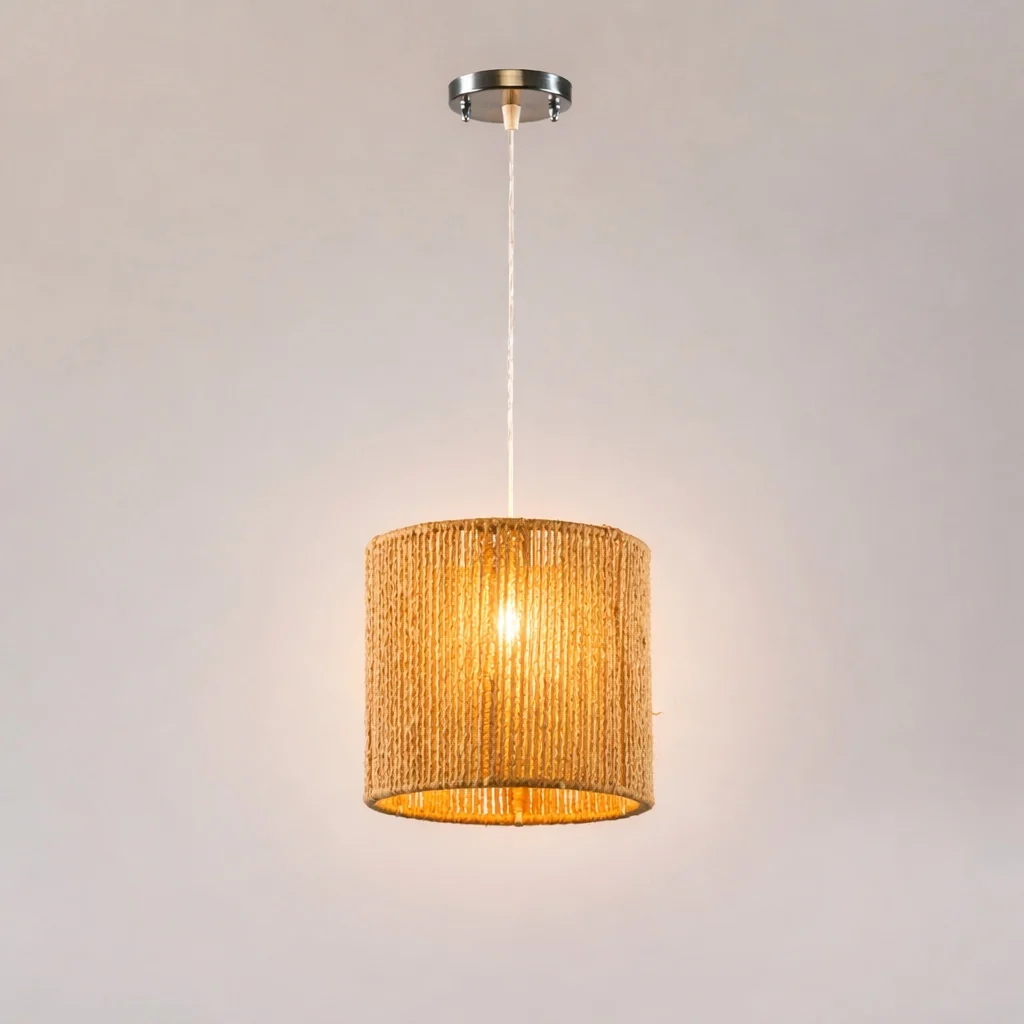 Burlap Boho Ceiling Lamp -VL-TBS-1505474 - Image 2