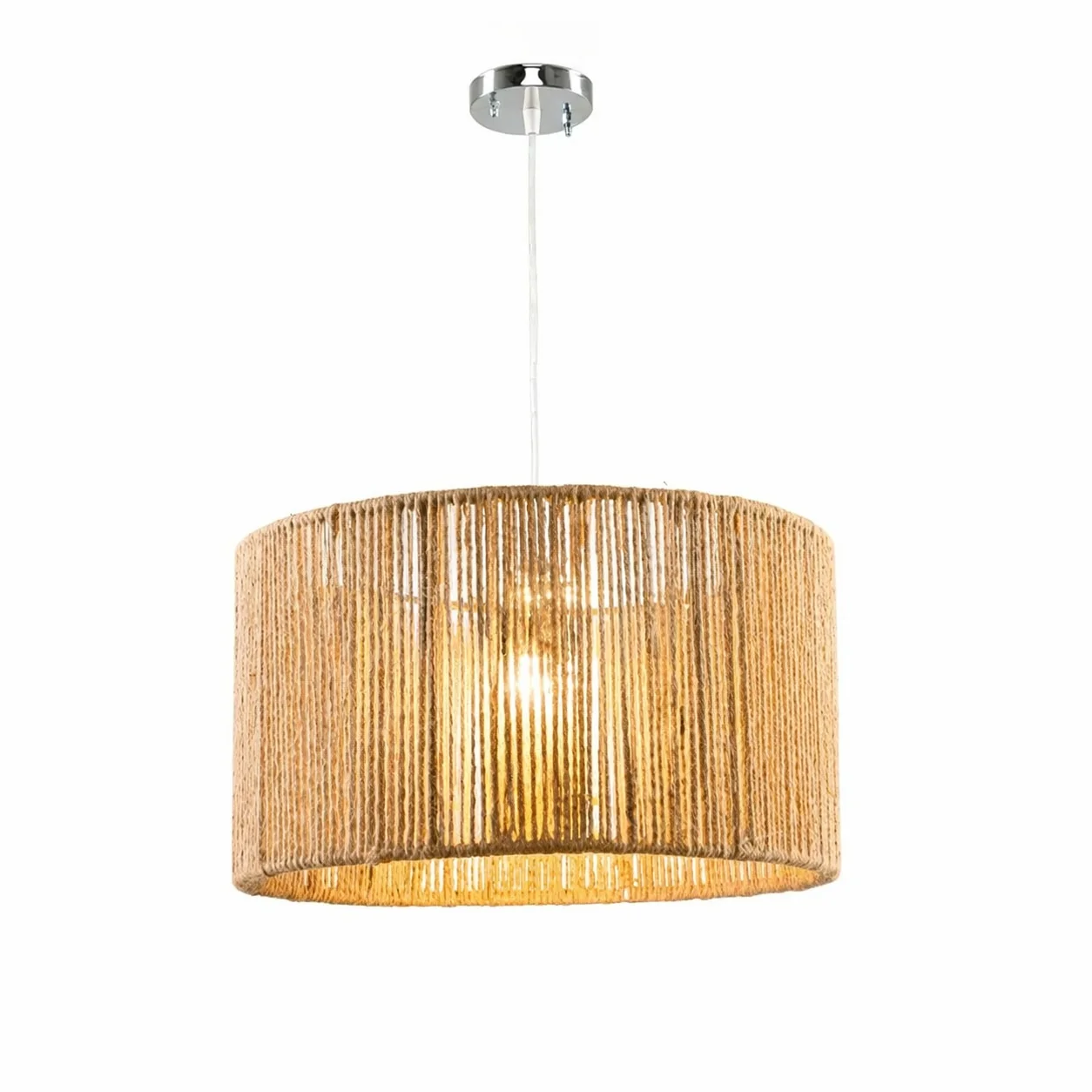 Burlap Boho Ceiling Lamp -VL-TBS-1508477 - Image 2