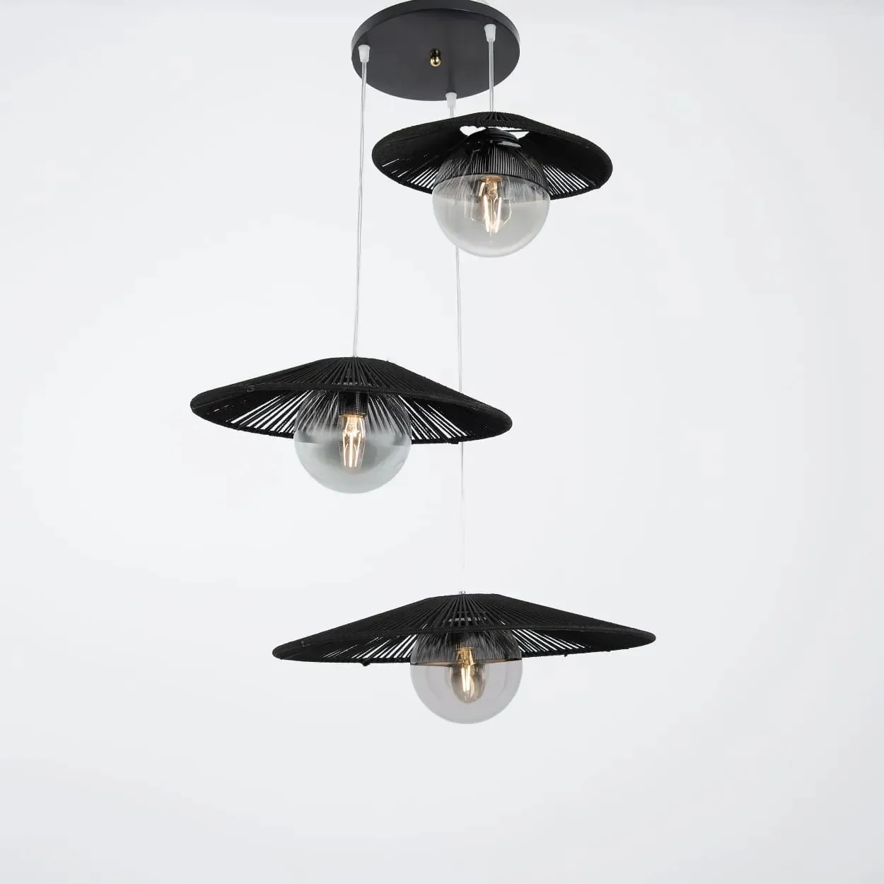 Makrami Boho Ceiling Lamp -VL-TBS-1464433