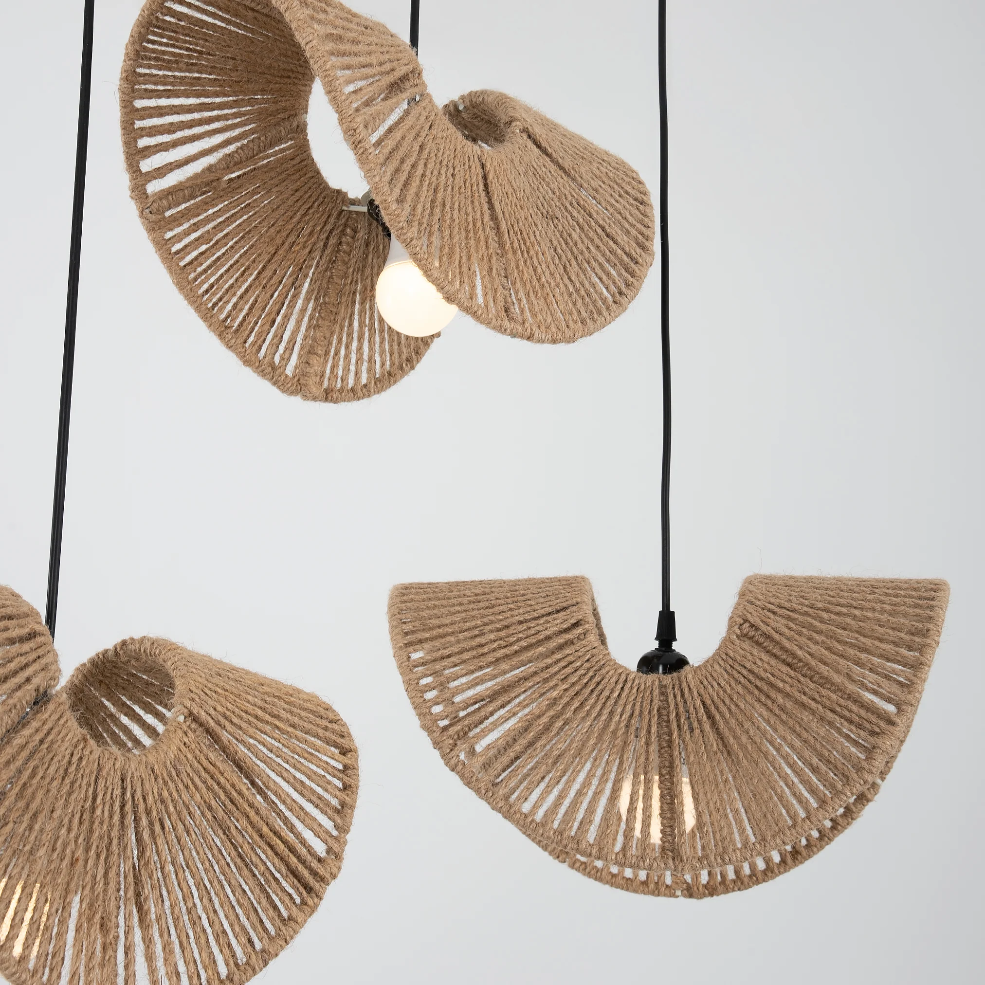 Burlap Boho Ceiling Lamp -VL-TBS-1486455 - Image 2