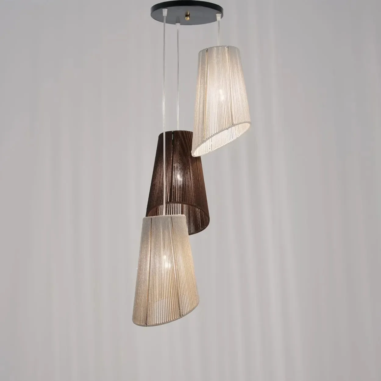 Makrami Boho Ceiling Lamp -VL-TBS-1430399 - Image 2