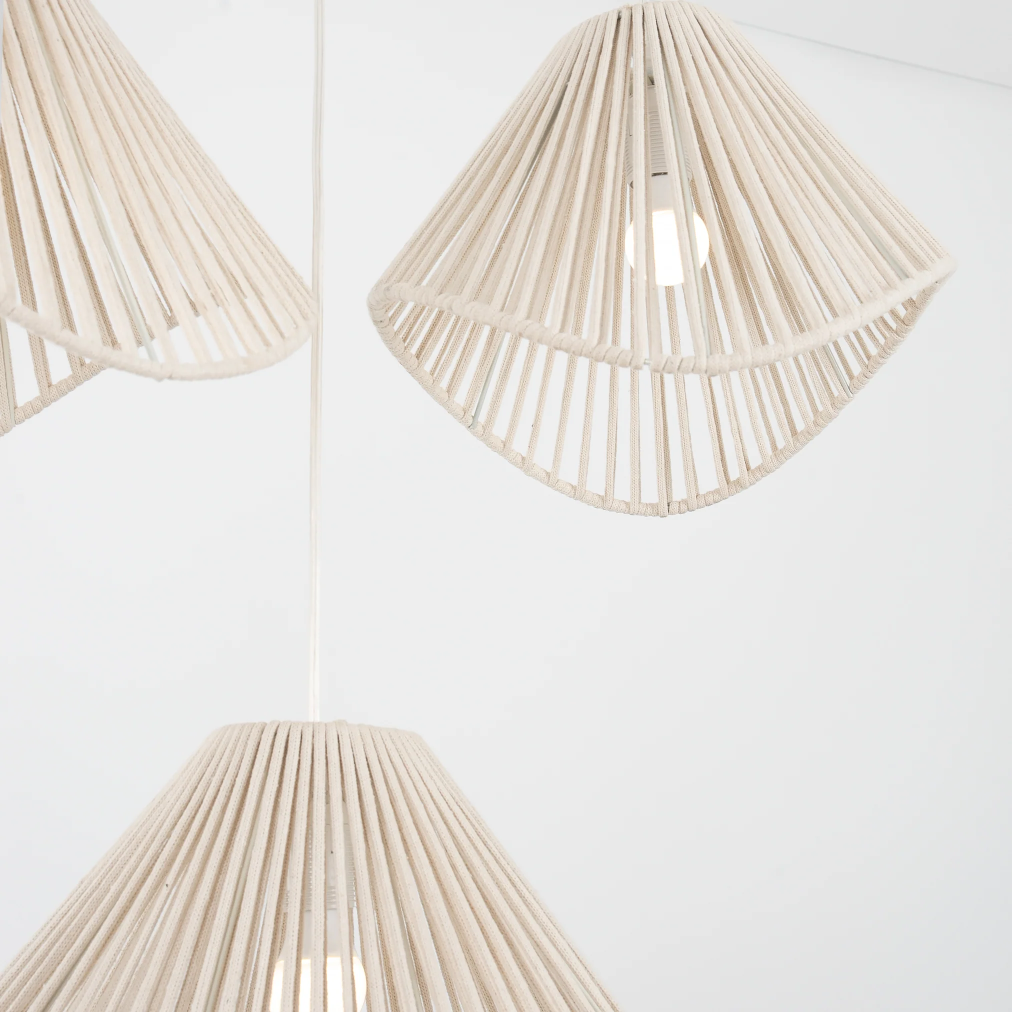 Makrami Boho Ceiling Lamp -VL-TBS-1413382 - Image 2