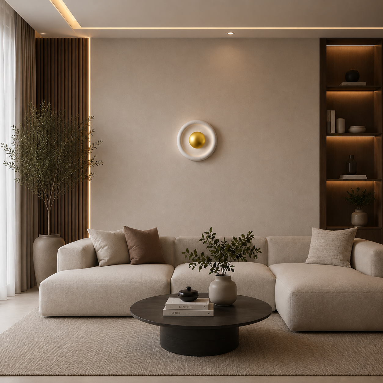 Fiberglass Wall Lamp -VL-TBS-263233 - Image 2