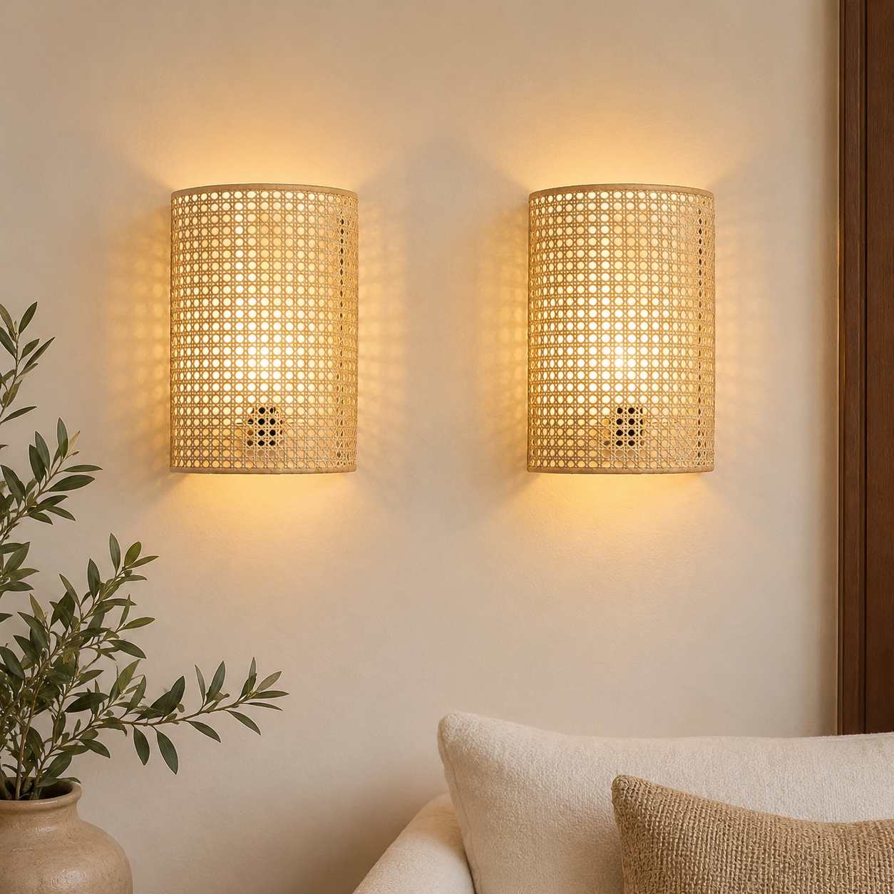 Rattan Wall Lamp -VL-TBS-2378346 - Image 2