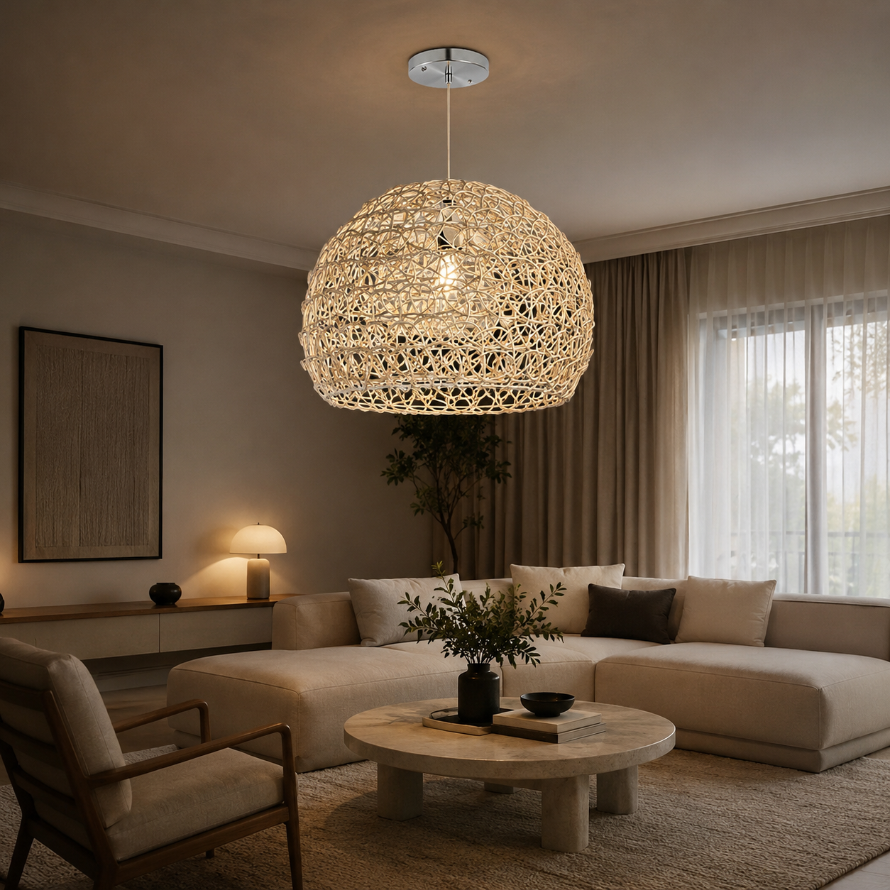 Bambo Boho Ceiling Lamp -VL-TBS-205175 - Image 2