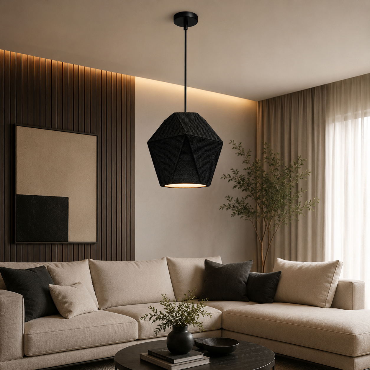 Fiberglass Ceiling Lamp -VL-TBS-304274 - Image 2