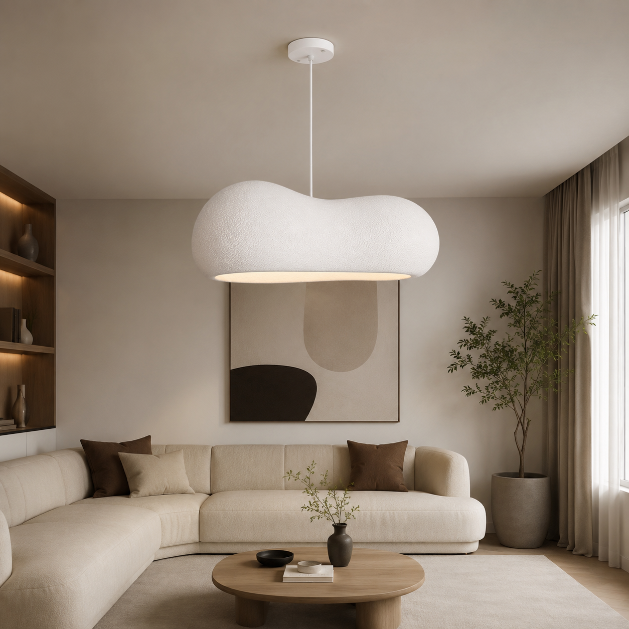 Fiberglass Ceiling Lamp -VL-TBS-331301 - Image 2