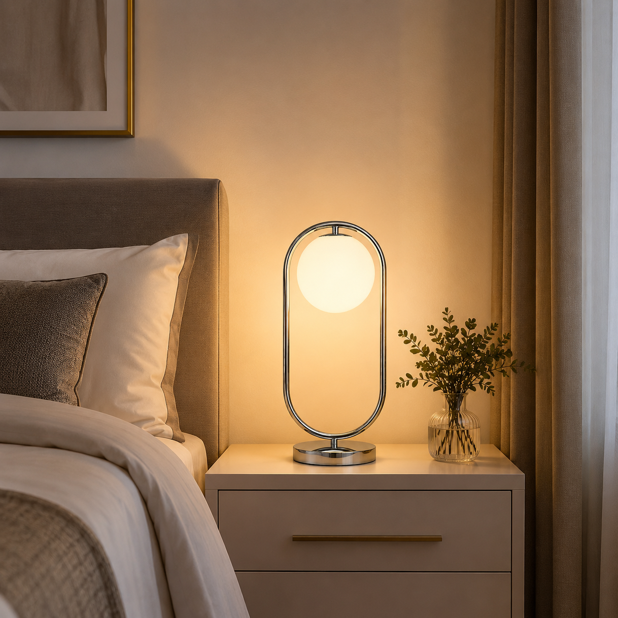 Modern Globe Table Lamp -VL-TBS-1686655 - Image 2