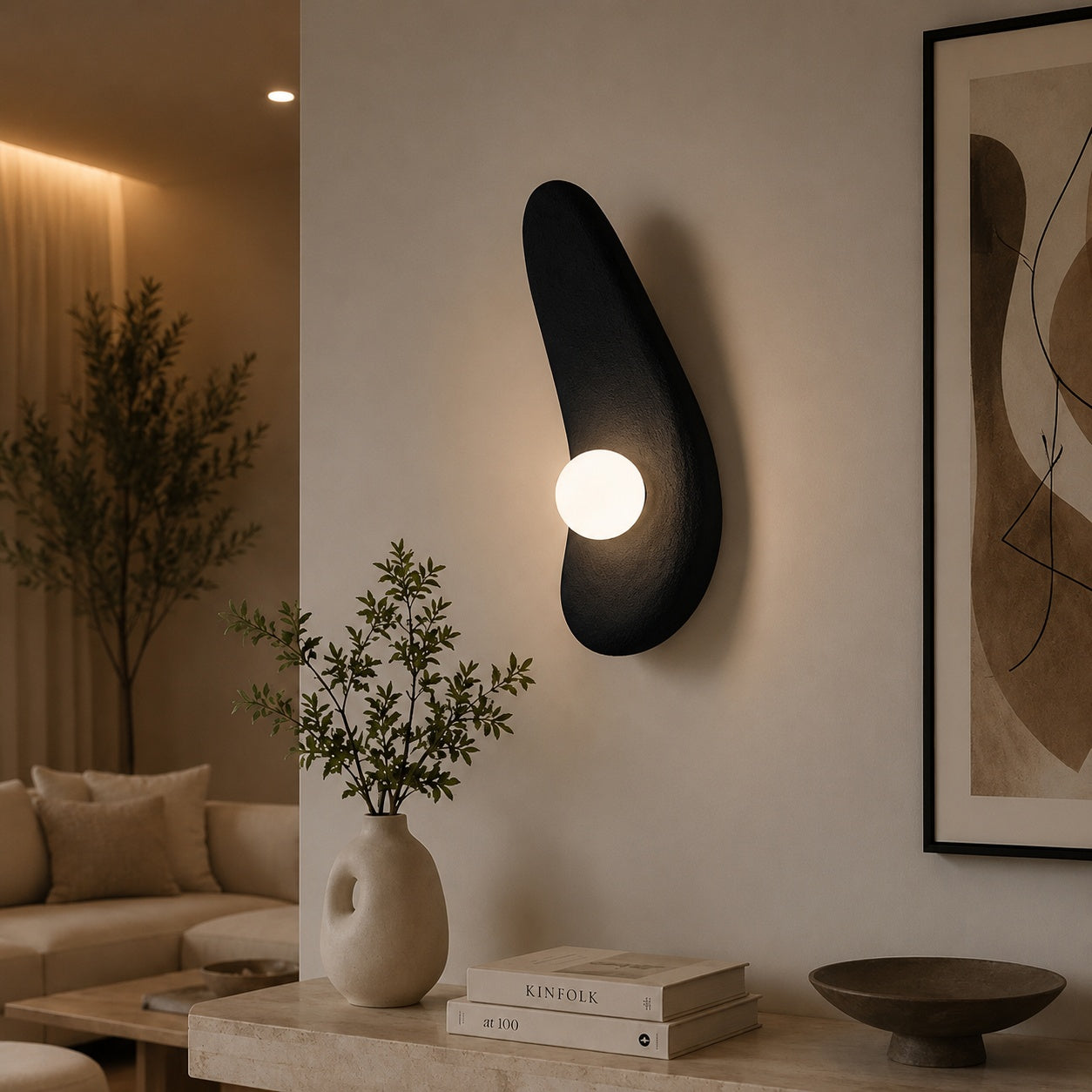 Fiberglass Wall Lamp -VL-TBS-284254 - Image 2
