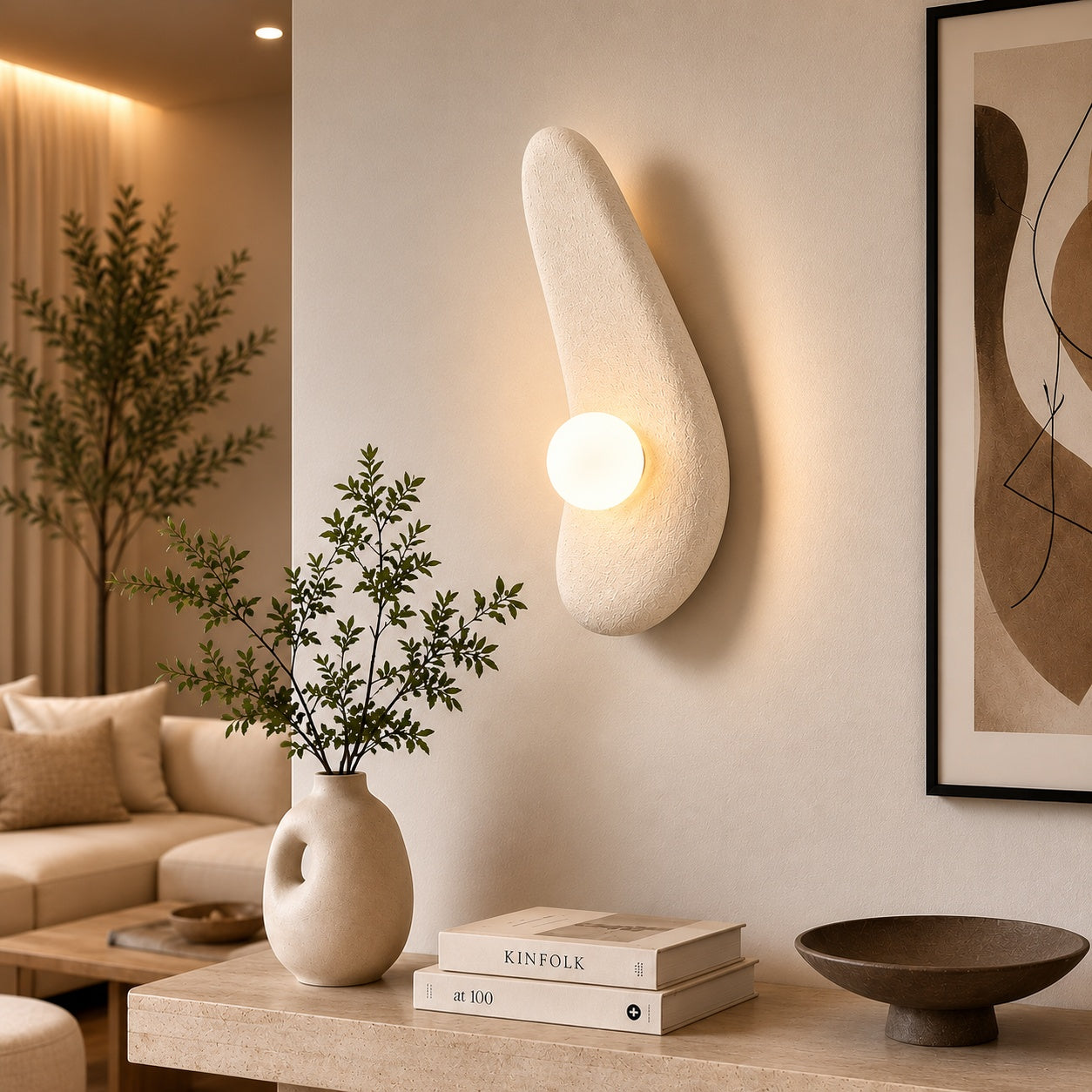 Fiberglass Wall Lamp -VL-TBS-281251 - Image 2