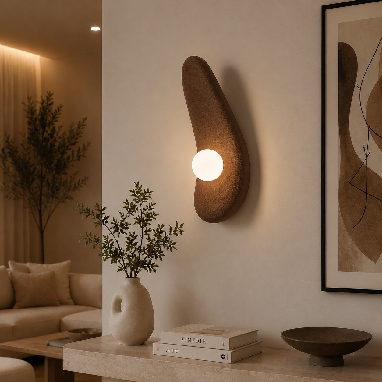 Fiberglass Wall Lamp -VL-TBS-283253 - Image 2