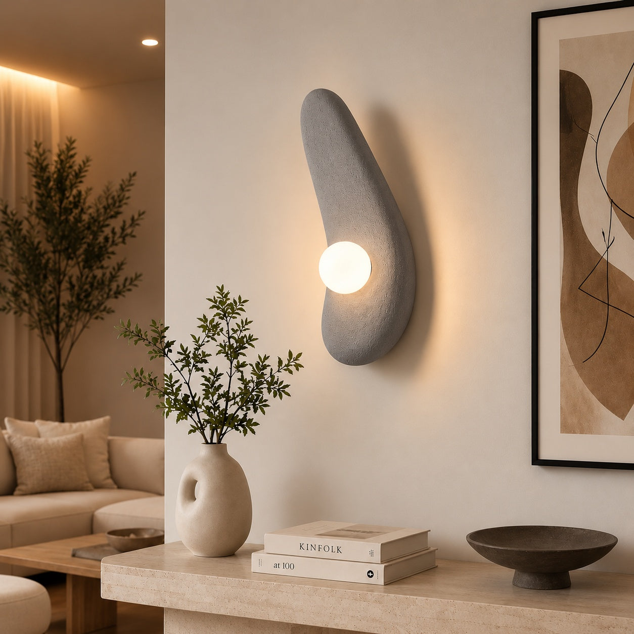 Fiberglass Wall Lamp -VL-TBS-282252 - Image 2