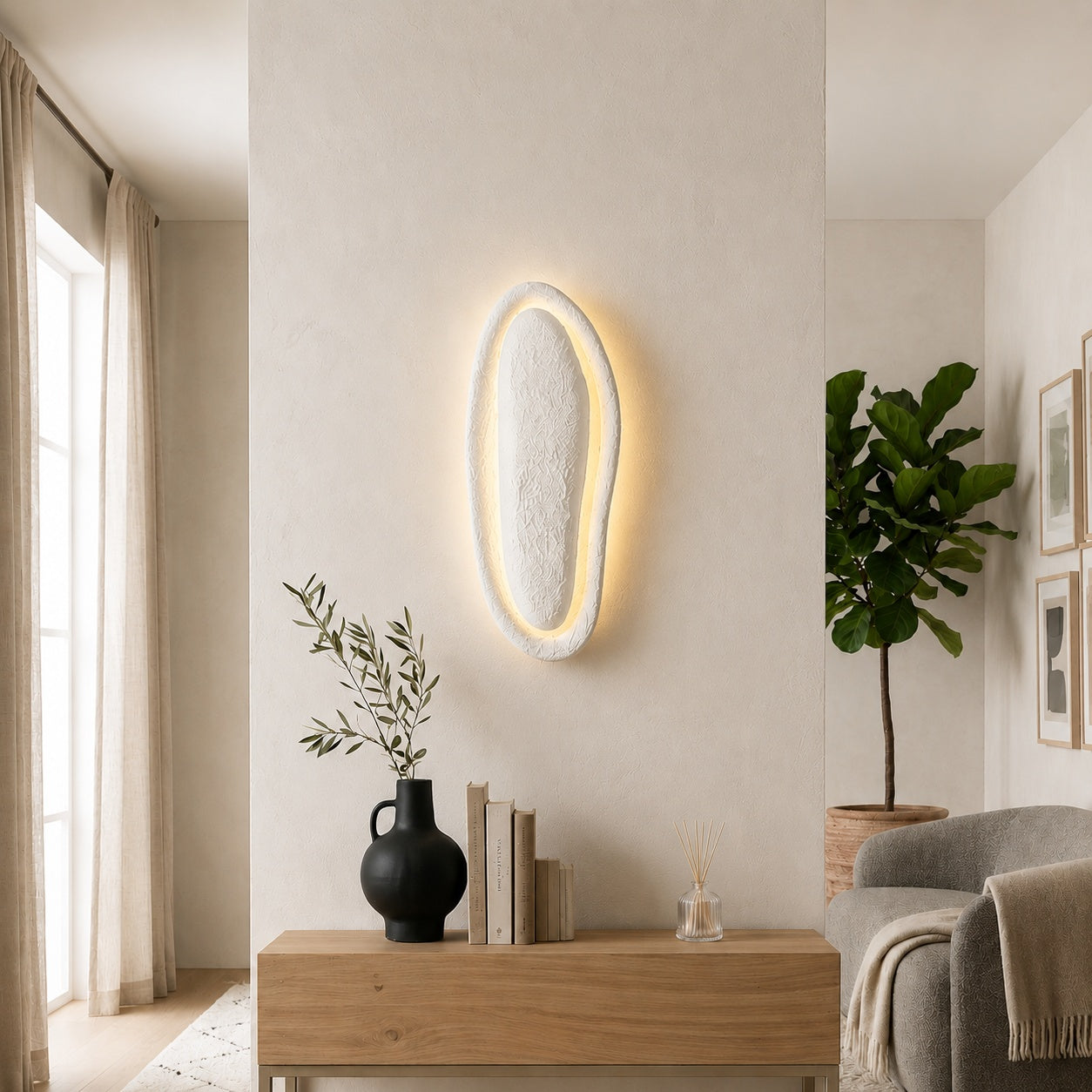 Fiberglass Wall Lamp -VL-TBS-278248 - Image 2