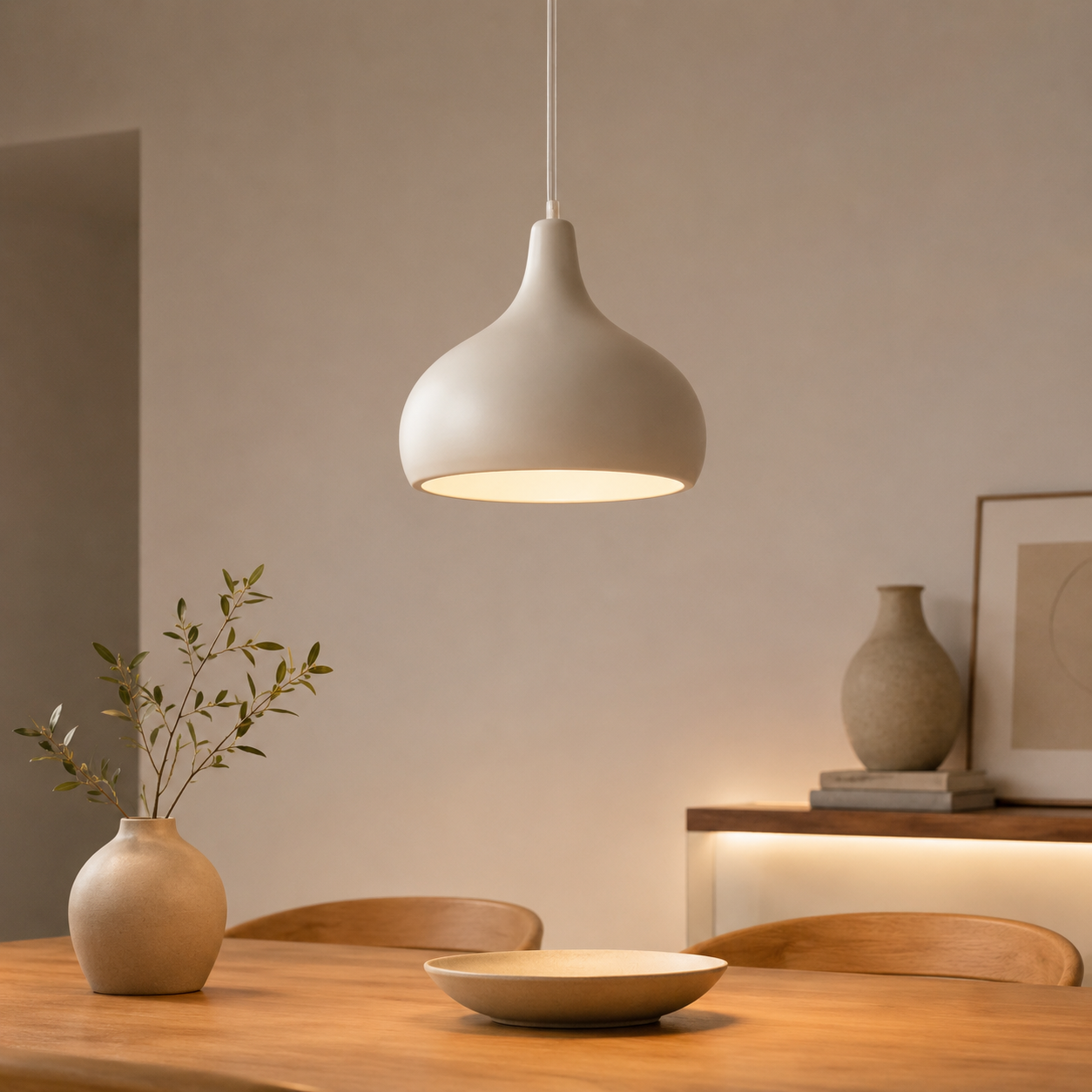 Fiberglass Ceiling Lamp -VL-TBS-383353 - Image 2