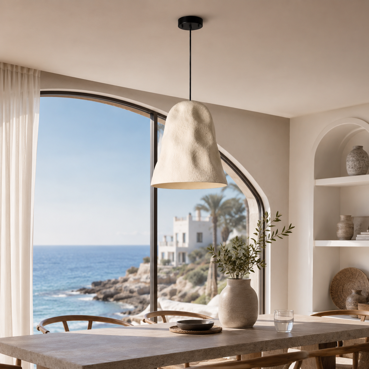 Fiberglass Ceiling Lamp -VL-TBS-325295 - Image 2