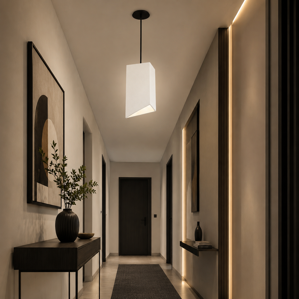 Fiberglass Ceiling Lamp -VL-TBS-295265 - Image 2