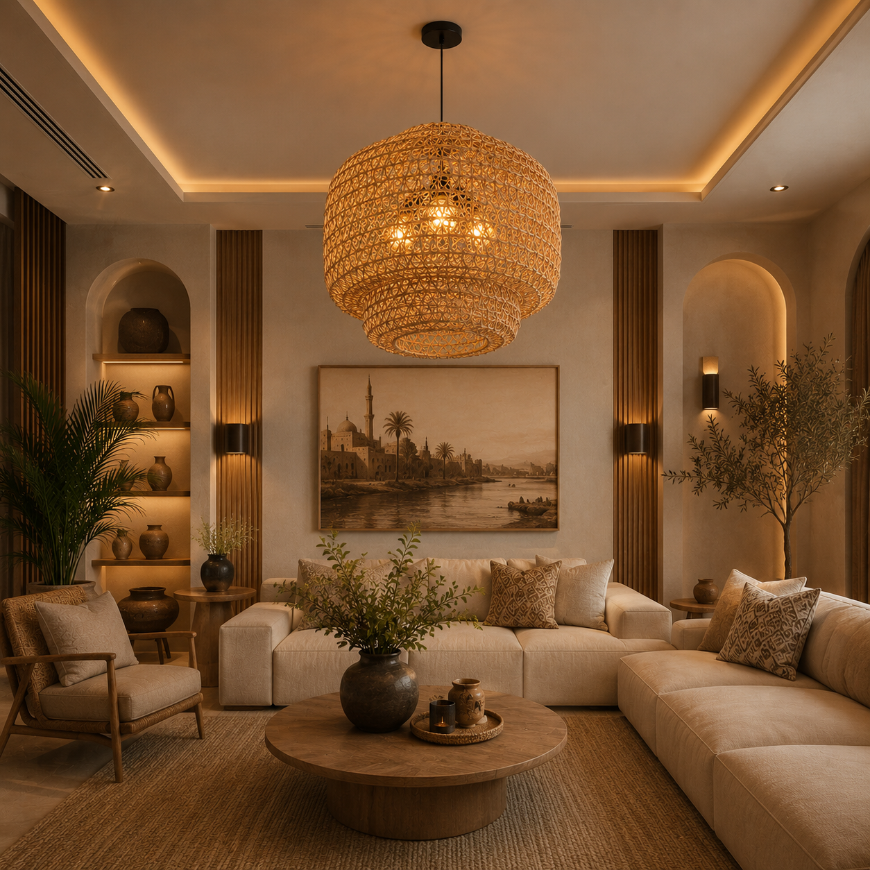 Bambo Boho Ceiling Lamp -VL-TBS-215185 - Image 2
