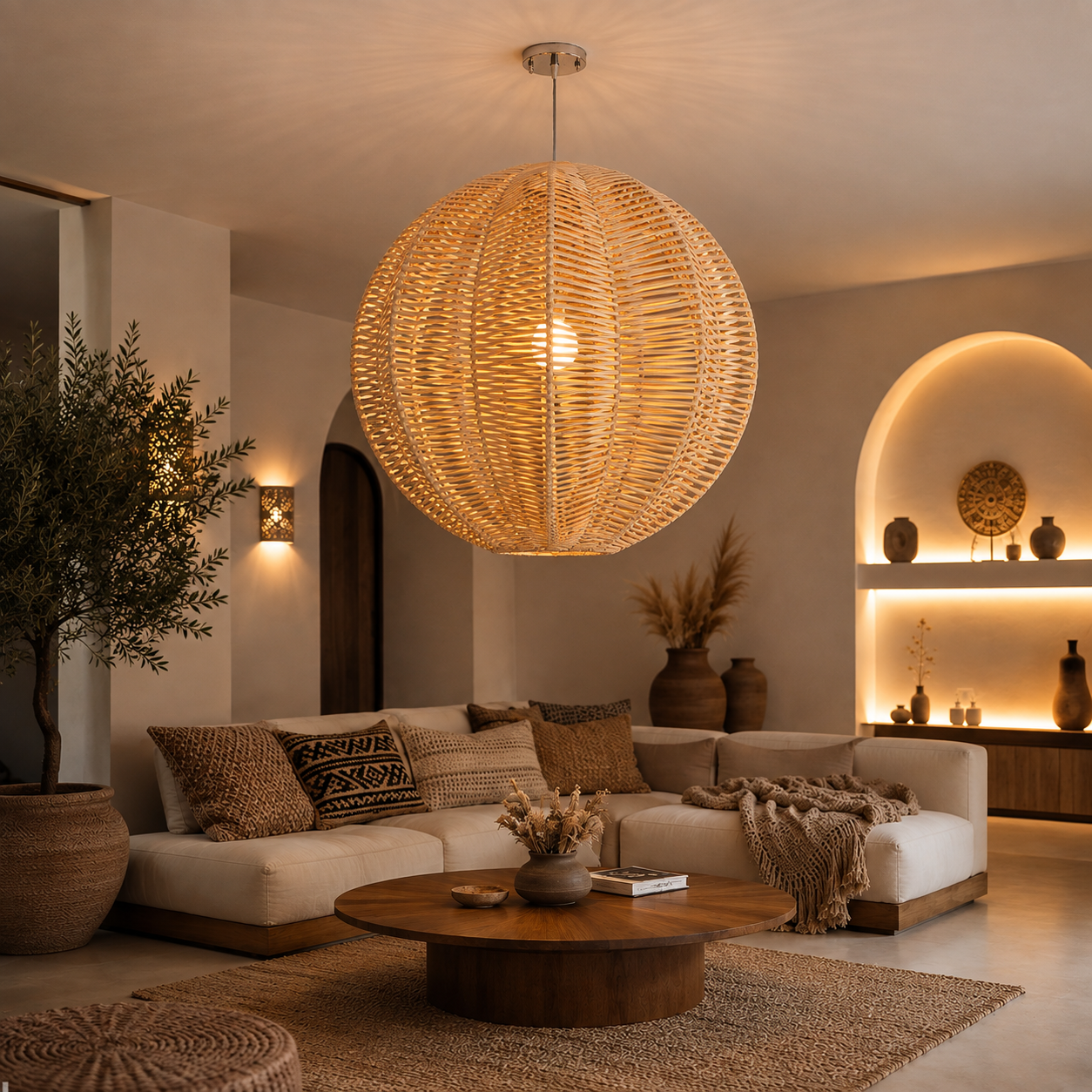 Bambo Boho Ceiling Lamp -VL-TBS-1592561 - Image 2