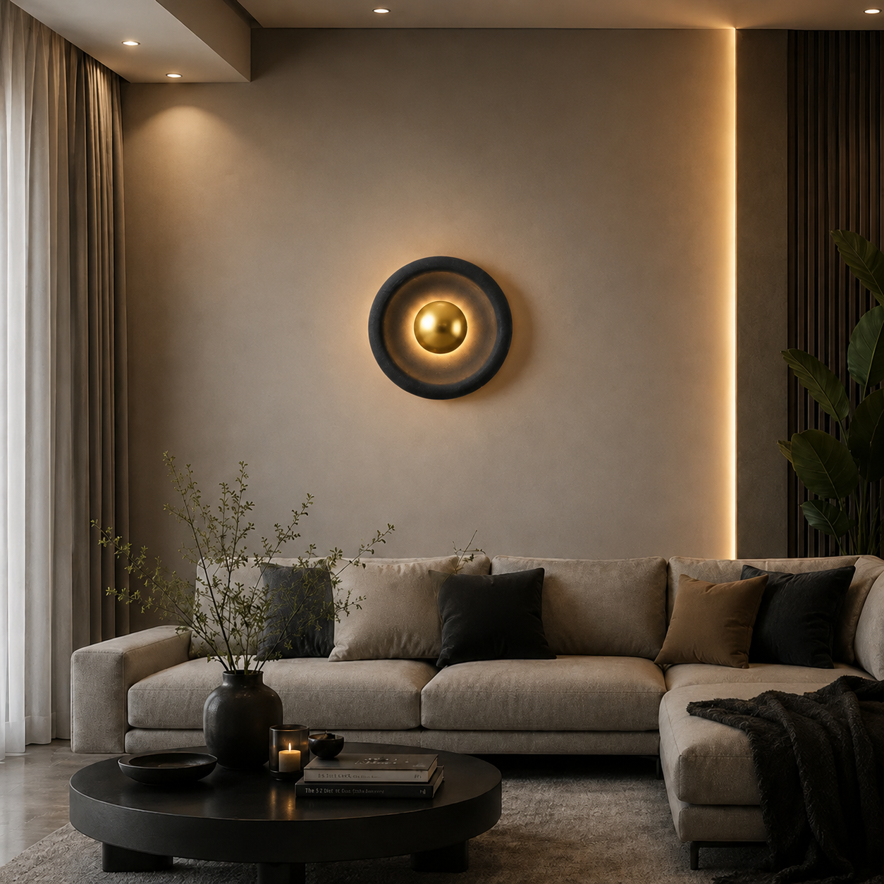 Fiberglass Wall Lamp -VL-TBS-266236 - Image 2