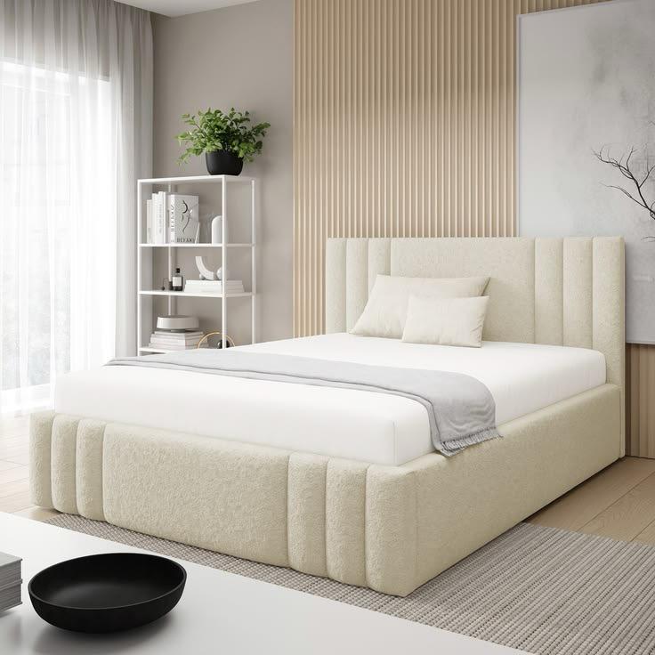 Multi-Size Upholstered Bed